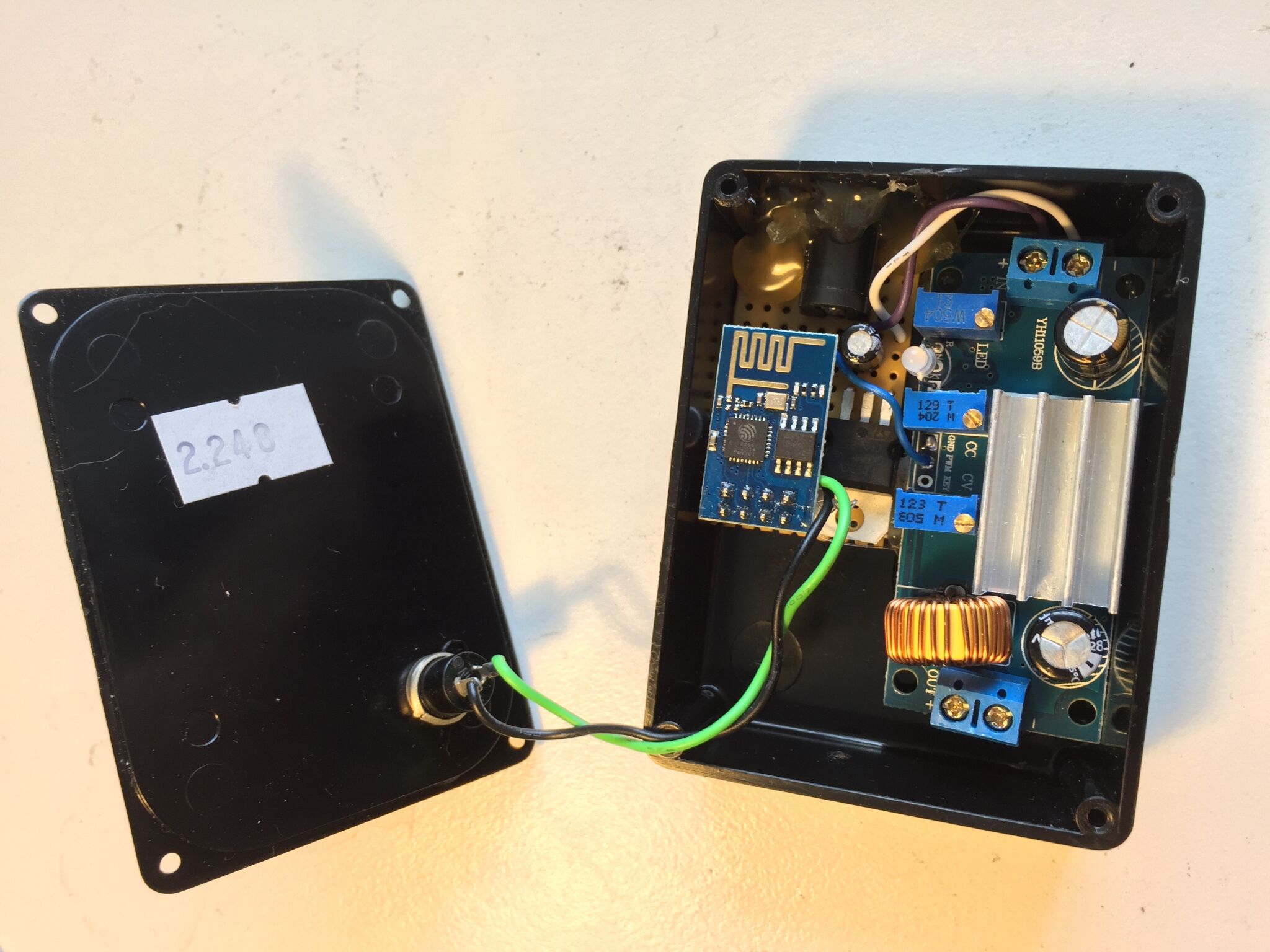 Inside of controller box