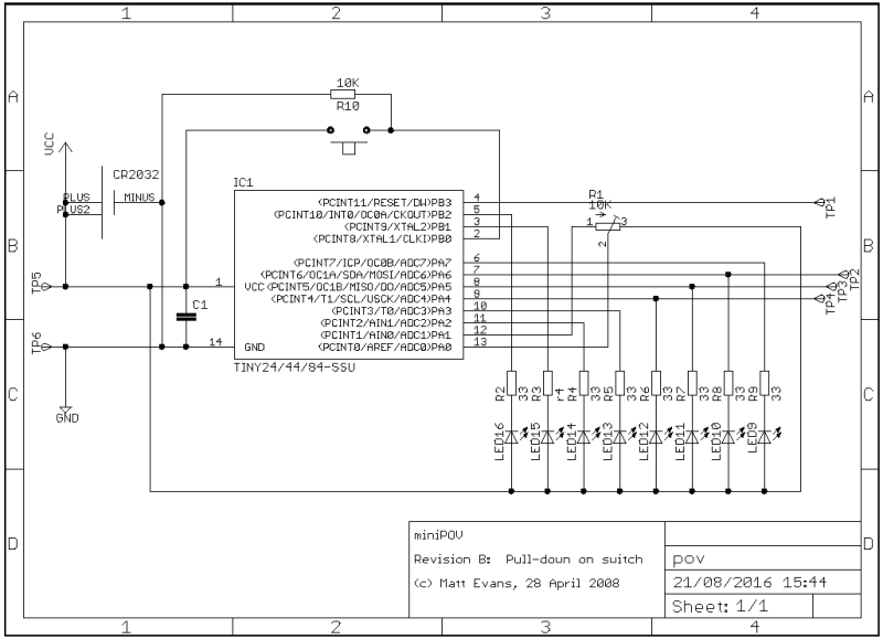  miniPOV rev.B schematic